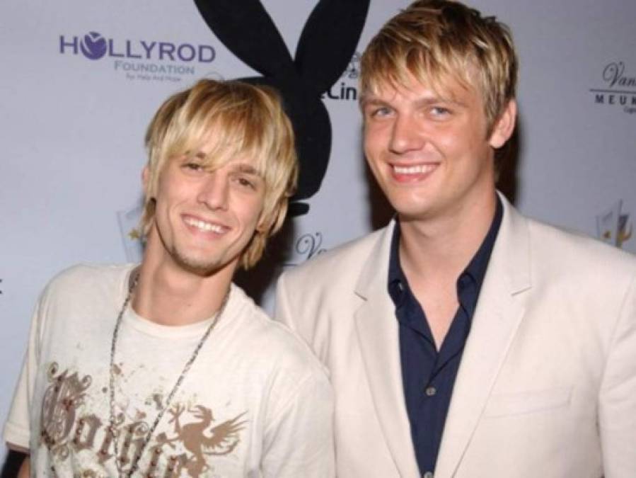 Aaron Carter, el hermano del Nick Carter, ex miembro del grupo pop Backstreet Boys.