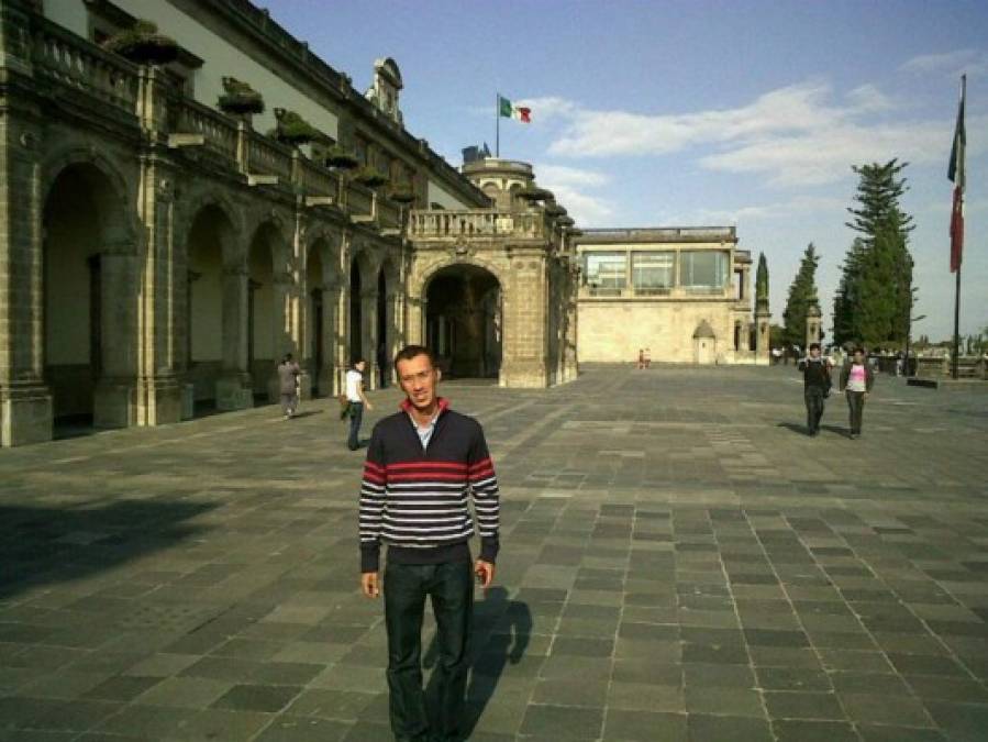 Saúl Escobar en Chapultepec, México.