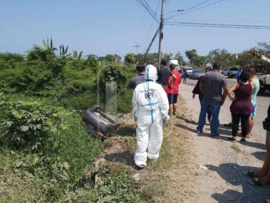 Se presume que el conductor perdió el control del automotor. Sin embargo, se desconoce las causas.