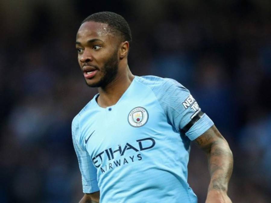 Raheem Sterling - El extremo, por ambas bandas, inglés es otro de los jugadores del Manchester City que destacaron en la temporada.