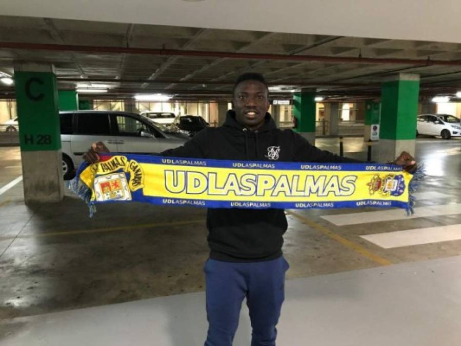 La UD LAS PALMAS de España ficha a Etebo, medio centro ofensivo internacional con Nigeria.