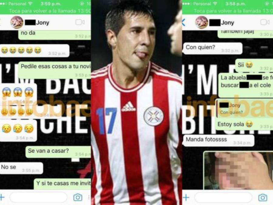 Luego, Fabbro comenzó a enviarle emoticones, caras tristes, de llanto, caras de ansiedad... Y luego se puso más insistente: '¿Tenés jeans? A verlooo', dijo el jugador. <br/>