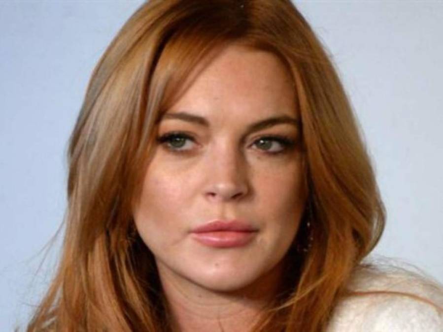La actriz y también cantante, Lindsay Lohan de 31 años.