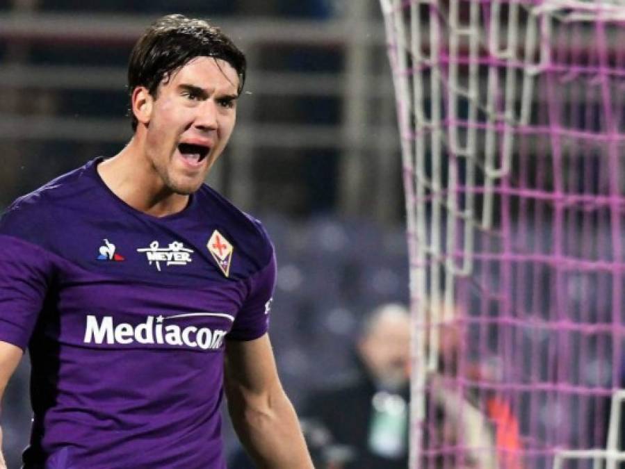 INTERESA: El serbio Dusan Vlahovic, goleador de la Fiorentina, está en la órbita del Atlético de Madrid. Simenone pretendería, según medios italianos, para el curso 2021-2022.