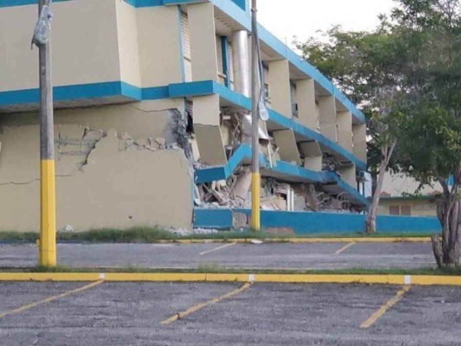 El sismo de magnitud 6,4 se registró a 13,6 kilómetros al sur de la ciudad de Ponce, afirmó el USGC, que rebajó su medición inicial de 6,6. Ocurrió a las 04H24 locales (08H24 GMT).
