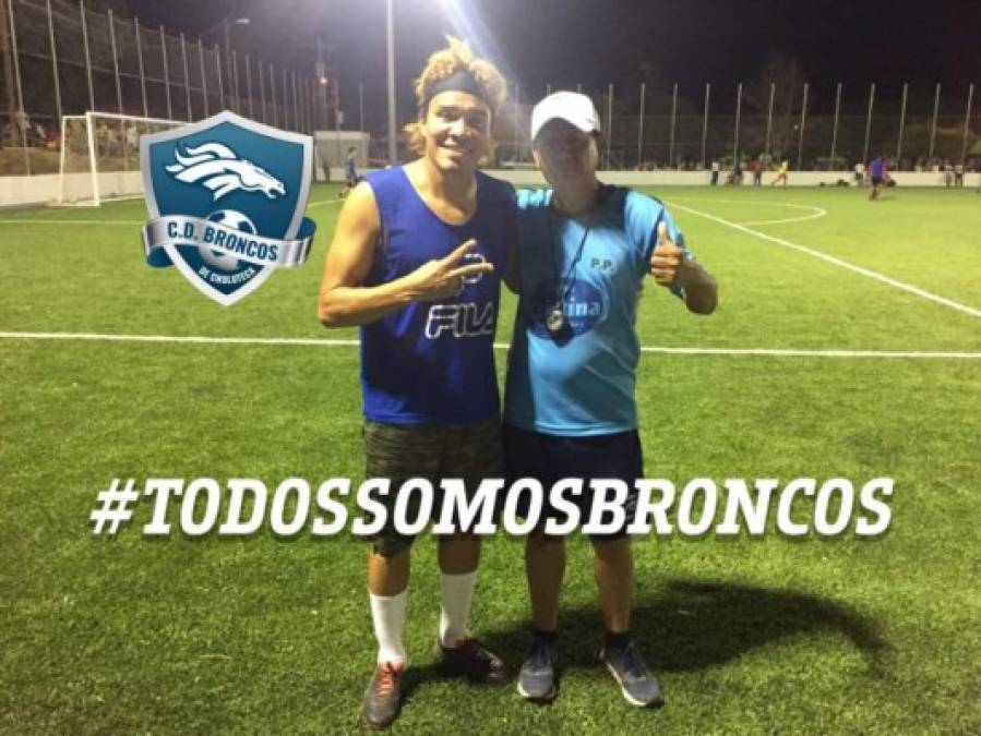 Rambo de León: El experimentado mediocampista hondureño fue presentado como el flamente fichaje del Broncos de Choluteca de la segunda división de Honduras.