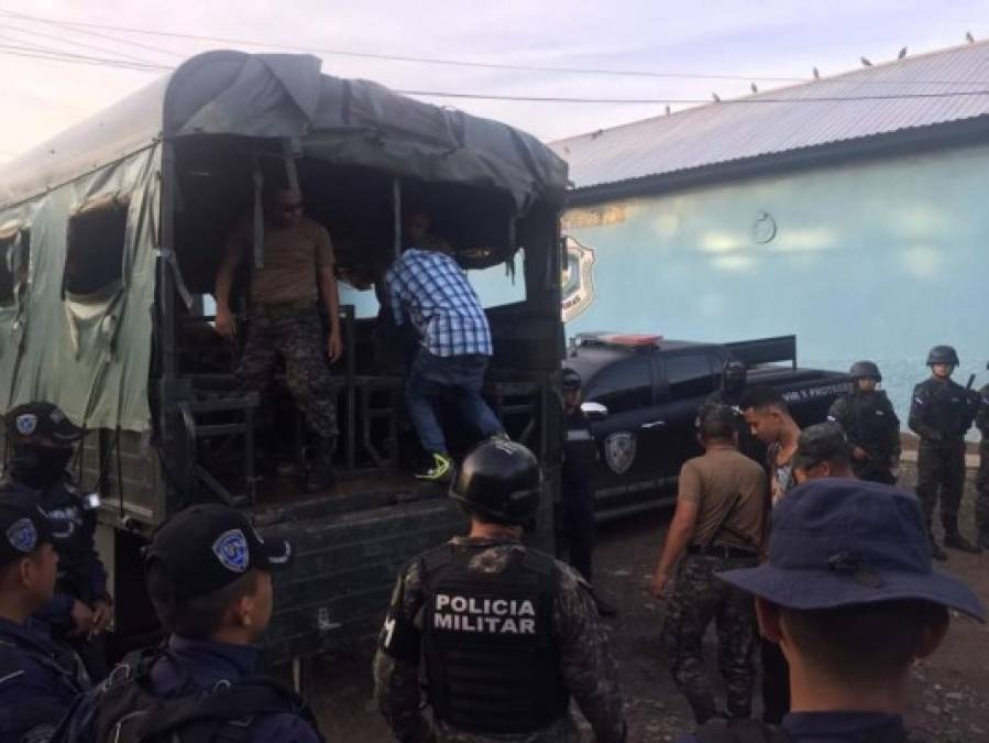 De los 13 reos que guardaban prisión en el Centro Penal de La Ceiba, son pertenecientes a la estructura criminal MS-13.