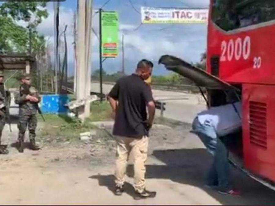 Los pasajeros se mostraron sorprendidos y alarmados cuando escucharon los balazos.