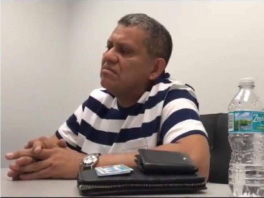 Las investigaciones determinaron que esa estructura de lavado de activos están ligados a Geovanny Fuentes Ramírez y a la familia Jarufe, quienes constituyeron sociedades mercantiles con la única finalidad de lavar dinero derivado del narcotráfico.<br/><br/>En imagen, Fuentes Ramírez declarando, tras su captura, ante autoridades estadounidenses, en 2020.