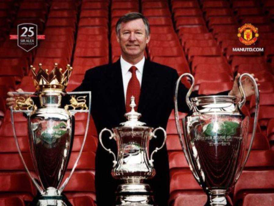 1. SIR ALEX FERGUSON - 49 Títulos<br/><br/>Es amado en Manchester por su historia y por conseguir para el United nada más y nada menos que 40 títulos, convirtiéndolo en técnico más ganador de la histria.<br/>Saint Mirren (1): Segunda División de Escocia.<br/>Aberdeen (8): 3 Premier League de Escocia, 4 Copas de Escocia, 1 Copa de la Liga de Escocia, 1 Recopa de Europa, 1 Supercopa de Europa.<br/>Manchester United (40): 13 Premier League, 2 Champions League, 5 Copa FA, 10 Community Shield, 2 Champions League, 1 Mundial de Clubes, 1 Copa Intercontinental, 4 Carling Cup.