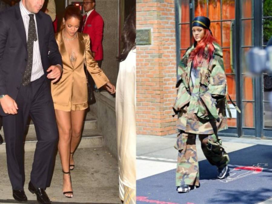 A Rihanna no le importa que le digan que no se ve bien porque ella hace con sus estilo lo que quiera.