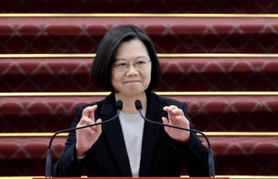 La gobernante acusó a China de hacer todo lo posible para “suprimir la participación internacional” de la isla autogobernada y reiteró que la presión y la coerción no cambiarán el hecho de que Taiwán y China no están mutuamente subordinadas”.