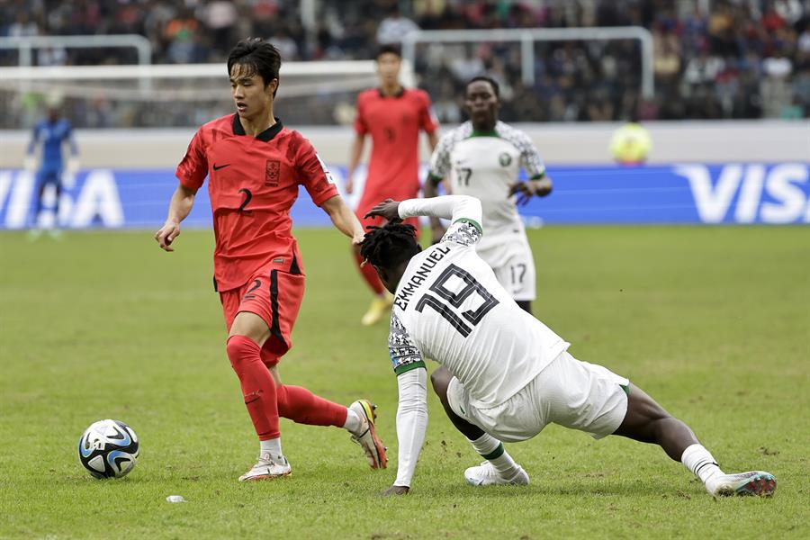 Mundial Sub-20: Corea del Sur despacha a Nigeria y avanza a semifinales