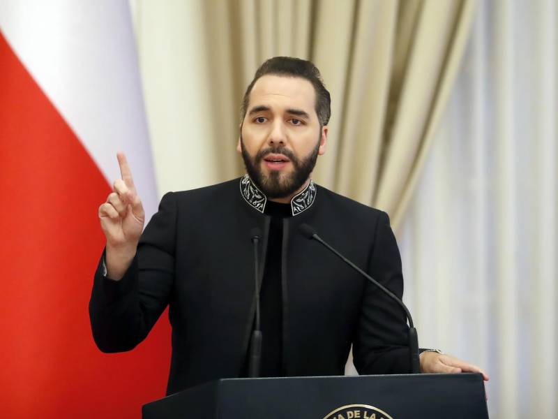 Foto de archivo del presidente de El Salvador, Nayib Bukele. EFE/ Rodrigo Sura