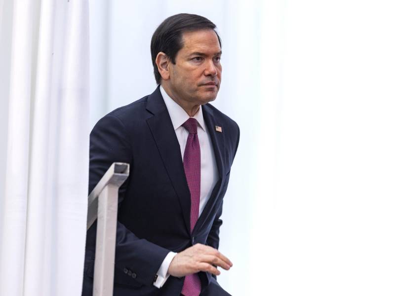 El secretario de Estado de Estados Unidos, <b>Marco Rubio.</b>