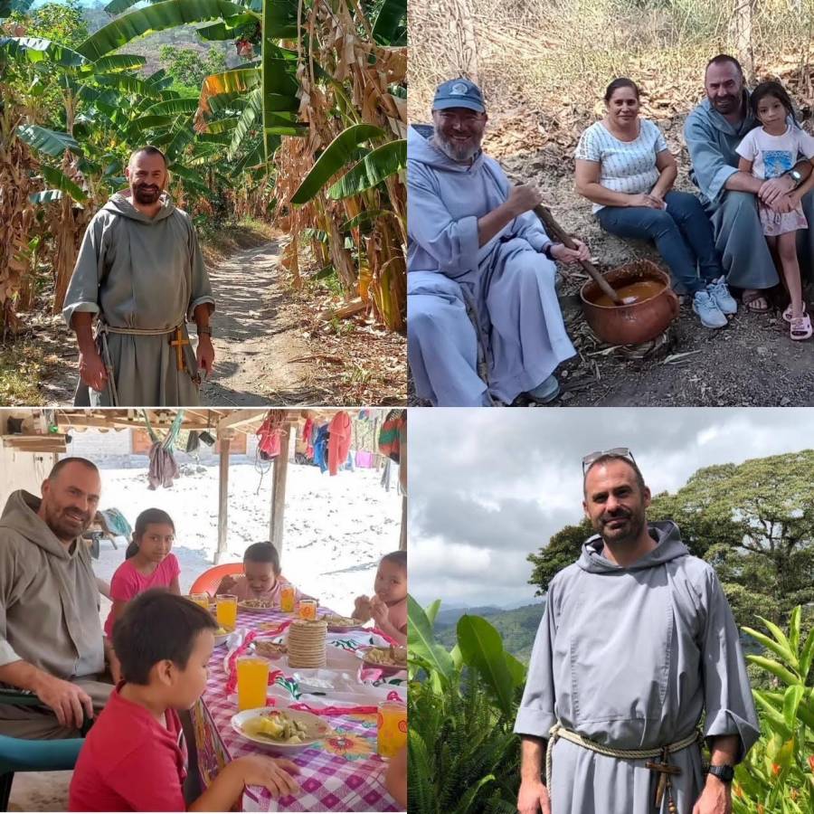 Fray Agustín, un franciscano todo terreno que se gana el corazón de los hondureños