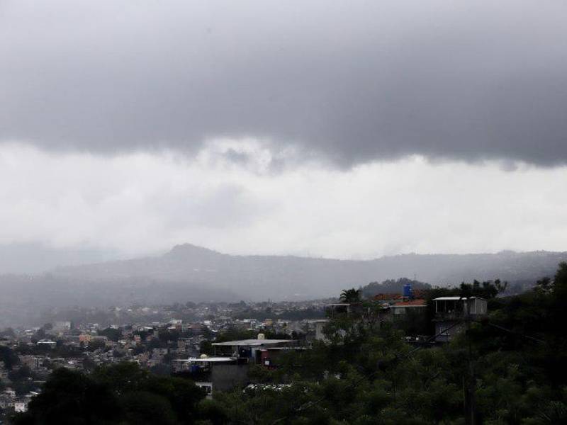 Fotografía de archivo de un día nublado en Tegucigalpa, capital de Honduras.