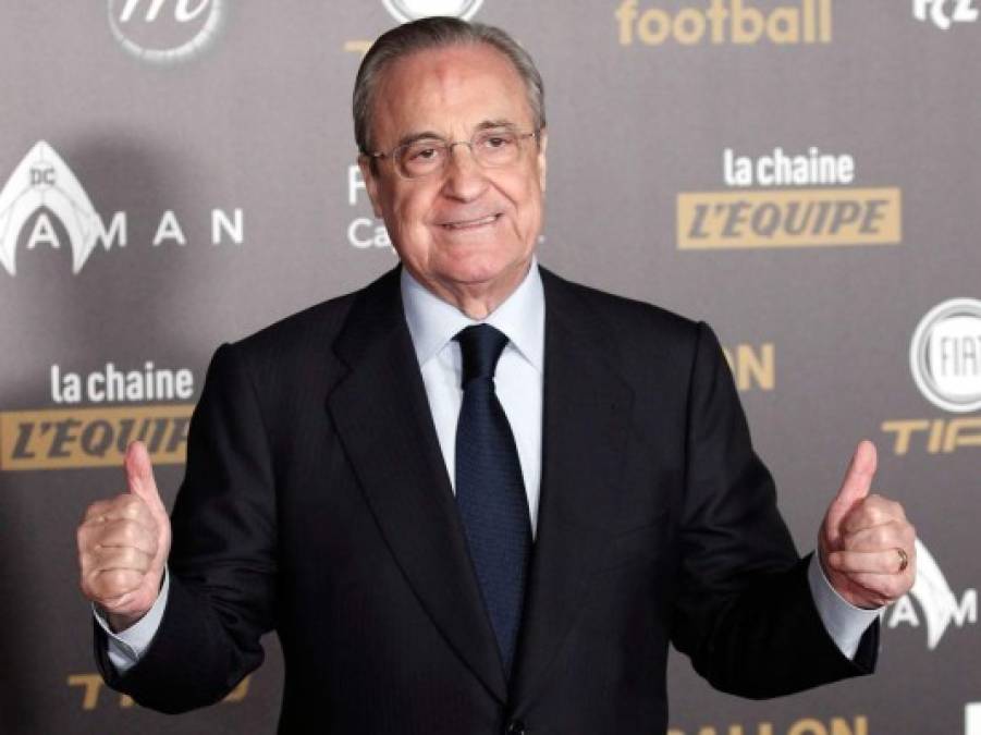 Florentino Pérez, presidente del Real Madrid, ha dicho presente a la Gala.