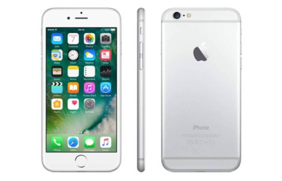 El iPhone 6 de 2014 marcó la octava generación del dispositivo. Representó también un crecimiento, pues su pantalla se alargó hasta las 4.7 pulgadas y era potenciado por el iOS 8.0.