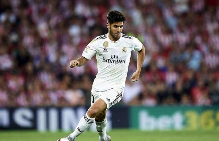 3. Marco Asensio - Tiene un valor de mercado de 90 millones de euros.