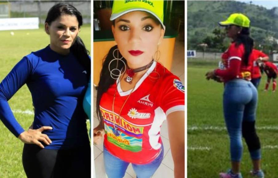 Ella es Erika Mariela Aceituno Puerto, la capitana del equipo femenino de la Real Sociedad de Tocoa, y además busca abrirse espacio en el motocross nacional.