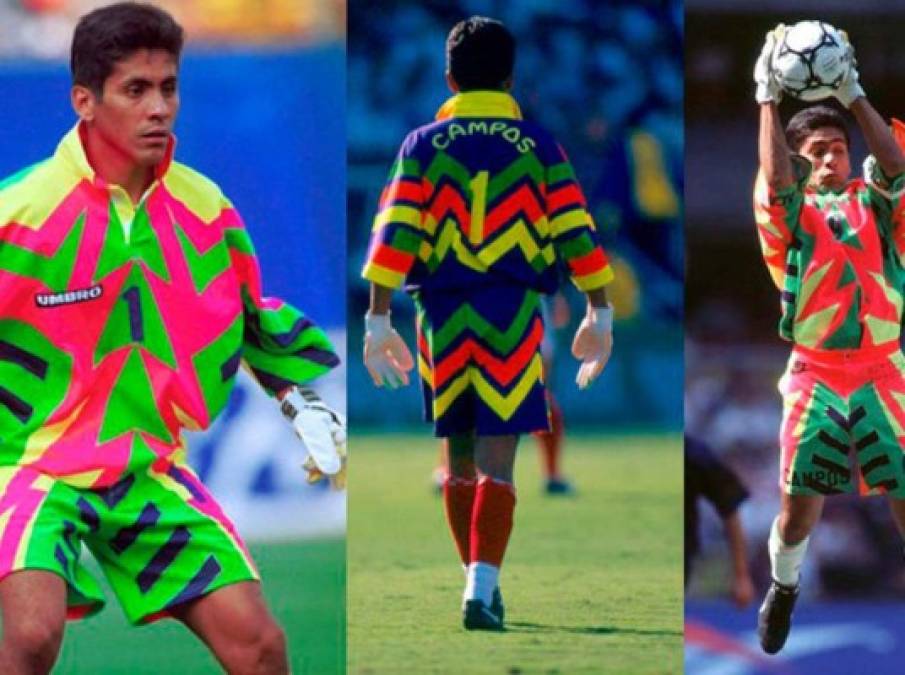 Selección mexicana. Jorge Campos, el histórico arquero que se desempeñó en equipos como Pumas, Cruz Azul, Atlante y Puebla, tuvo la oportunidad de defender los colores de la Selección Mexicana. ¿Qué tiene en común el Tri con estos clubes? Campos utilizaba indumentarias coloridas que solían llamar la atención.