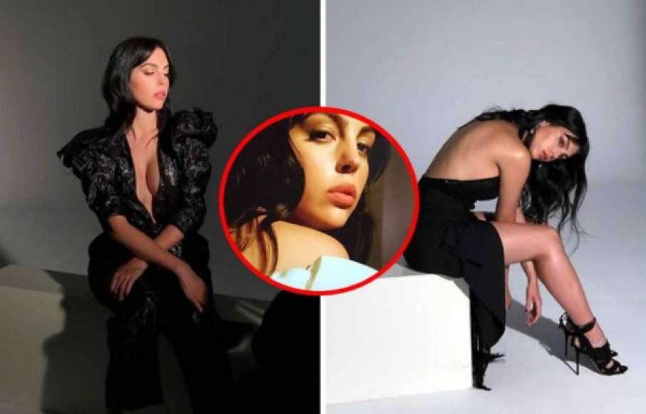 La sesión de fotos más sexy de Georgina Rodríguez, novia del futbolista portugués de la Juventus, Cristiano Ronaldo, en Turín.