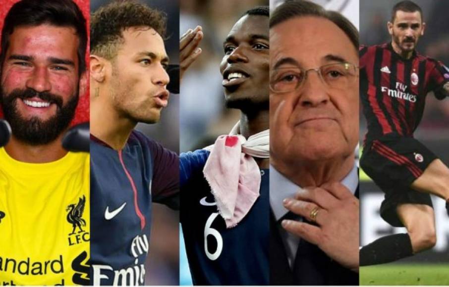 Entérate de los fichajes y rumores que se han dado en las últimas horas en el balompié europeo. El Barcelona y Real Madrid son noticia, además del Liverpool y el futuro de jugadores como Neymar y Pogba.