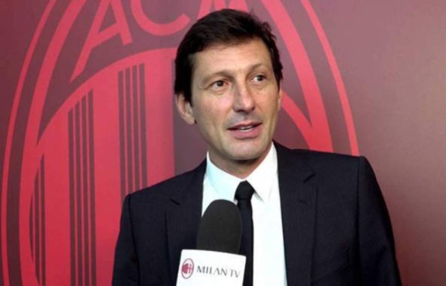 El AC Milan hizo oficial la destitución de Leonardo como director deportivo del conjunto rossonero.