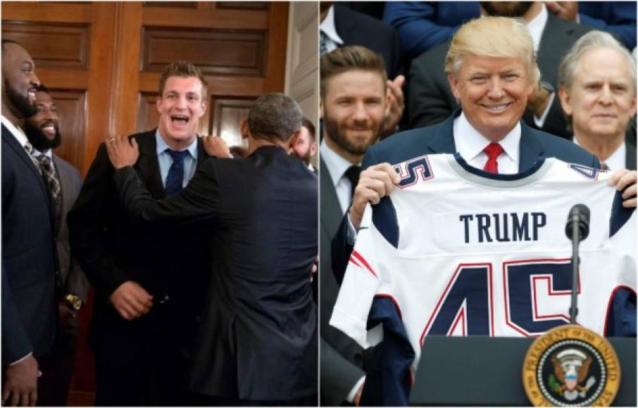 Varios jugadores de los Patriots de Nueva Inglaterra se negaron a ir a la Casa Blanca por la política anti inmigratoria de Donald Trump y Souza recordó como todo el equipo estuvo presente para ser homenajeados por Obama el año 2015.