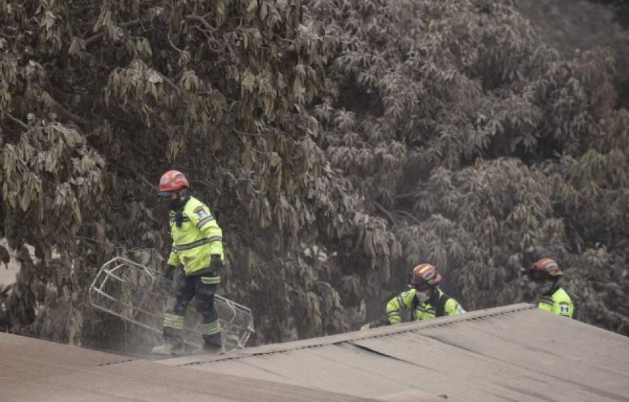 La cifra de desaparecidos es incierta. Las brigadas de rescate levantaban esta mañana con sus propias manos las láminas de los techos en busca de sobrevivientes y a veces se apoyan con palas.