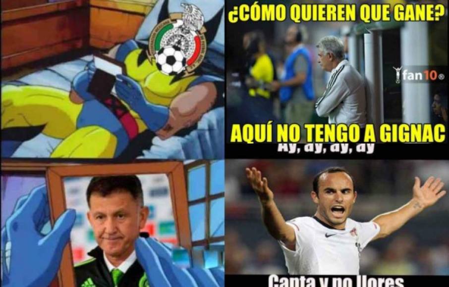 En un partido disputado entre selecciones experimentales y rejuvenecidas, Estados Unidos venció 1-0 a México y con ello los memes han hecho pedazos a los mexicanos con las burlas.