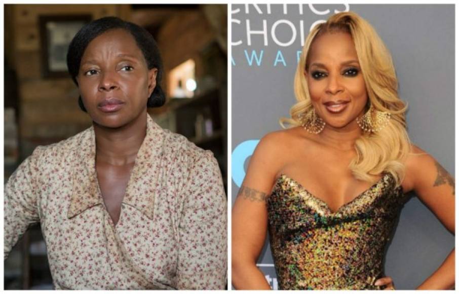 MEJOR ACTRIZ DE REPARTO<br/><br/>Mary J. Blige- Mudbound: la cantante y actriz no solo se ganó su primera nominación al Óscar, sino que también es candidata doble. Blige también es candidata a mejor canción original por su interpretación del tema “Mighty River”.<br/><br/>Este es el quinto filme para Mary desde su debut en la pantalla grande en 2001 con 'Prison Song'.<br/><br/>