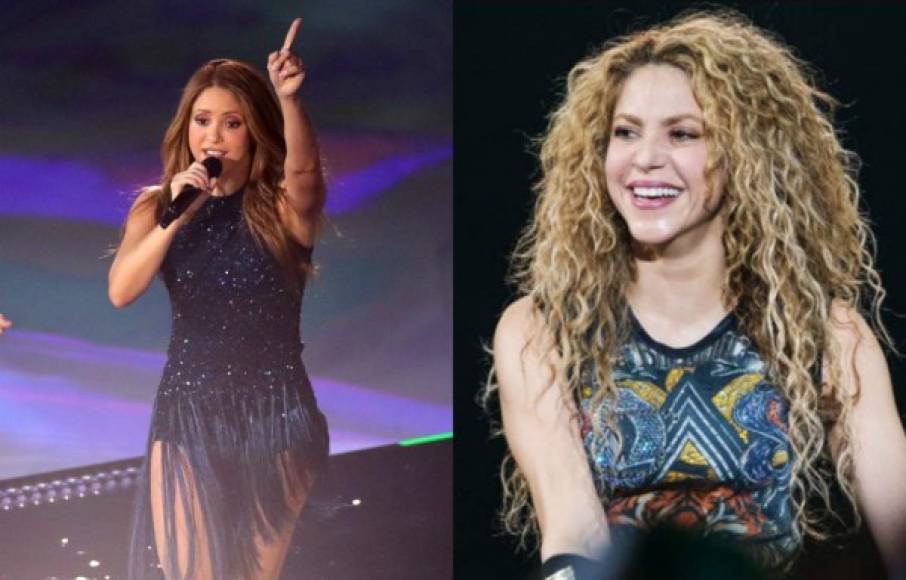 Shakira se presentó en la final de la Copa Davis que enfrentó a España y Canadá este domingo en la Caja Mágica de Madrid luciendo su nuevo look.