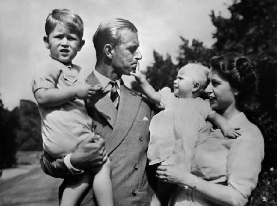 Fue enviado a un internado en Escocia y a partir de 1939, a la Escuela Naval de Dartmouth, en el sur de Inglaterra. En esa época conoció a la princesa Isabel, con quien se casó el 20 de noviembre de 1947. Tuvieron cuatro hijos: Carlos, Ana, Andrés y Eduardo.