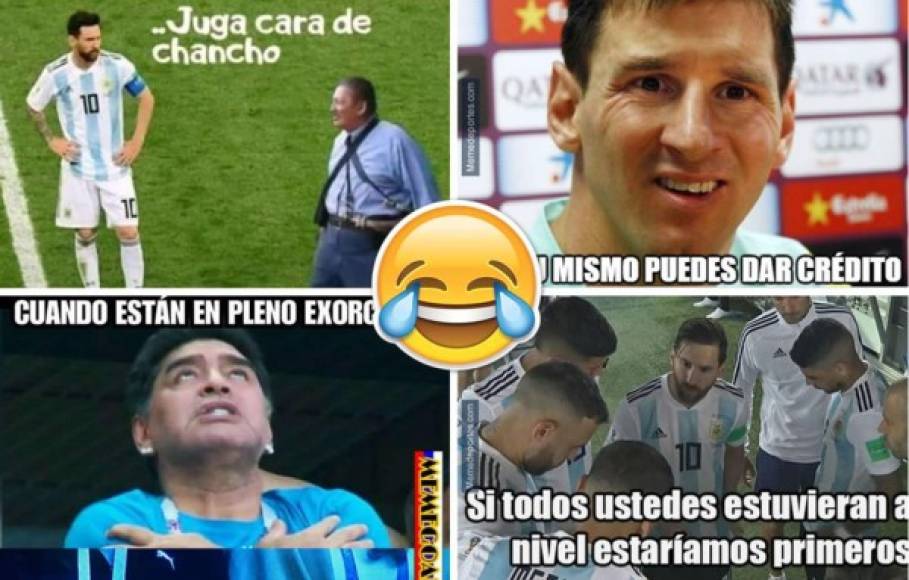 La clasificación de Argentina ante Nigeria a octavos de final del Mundial de Rusia 2018 ha dejado muchos memes en las redes sociales.