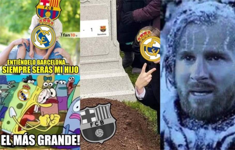 Los memes no podían faltar luego del clásico que ganó 2-1 Real Madrid ante Barcelona. Fotos Meme Deportes, Fan 10 e Invictos.