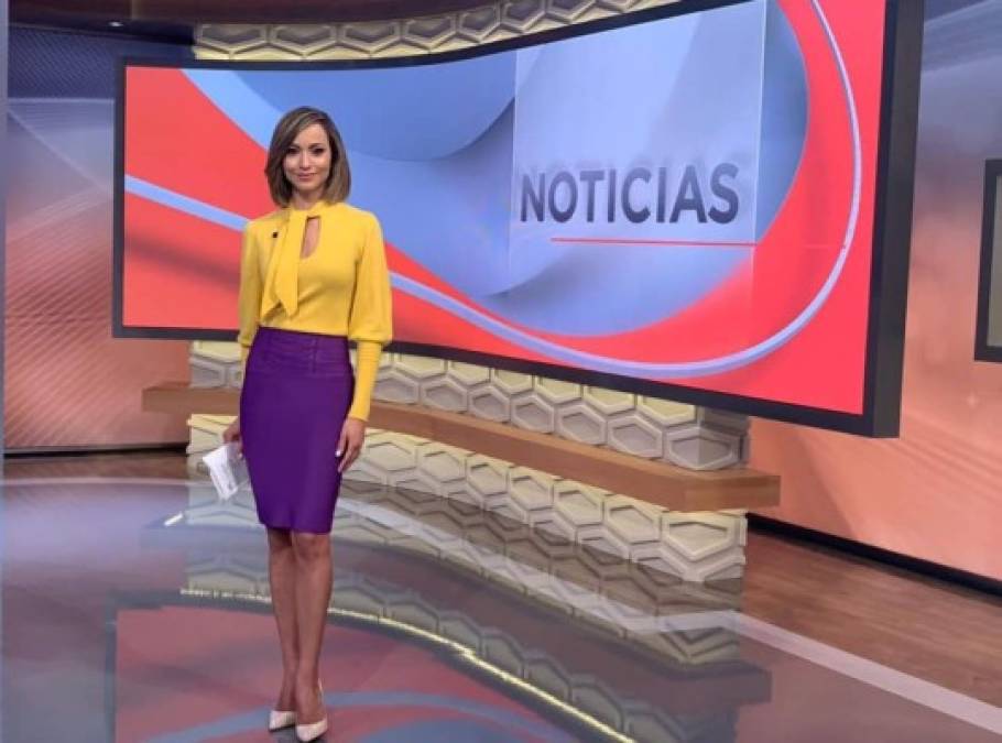 La comunicadora catracha es ganadora de un premio Emmy y actualmente es parte del equipo periodístico del programa “Despierta América”, de la cadena Univisión, en Estados Unidos.