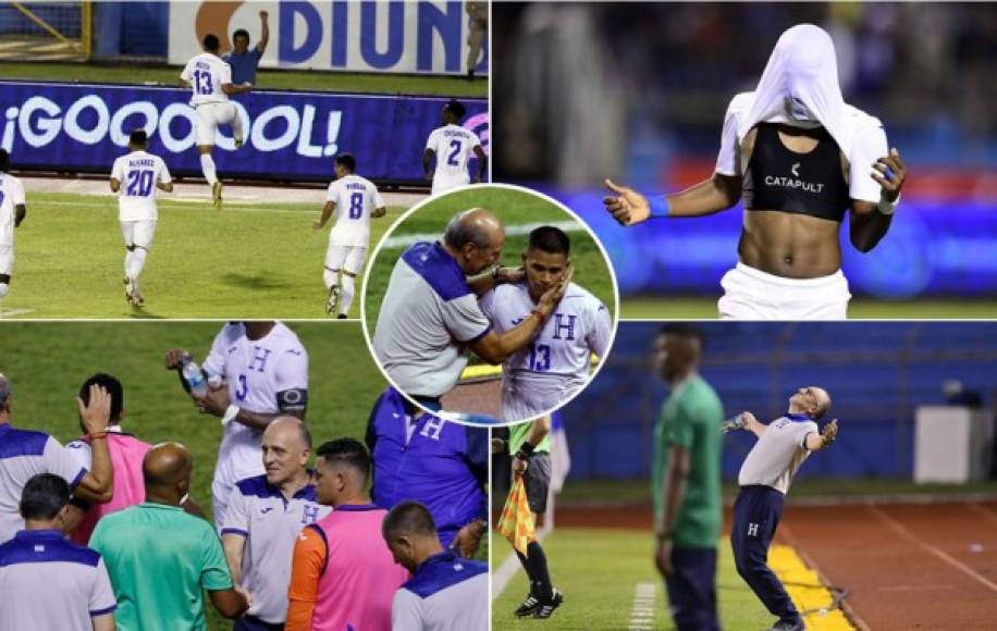 Las imágenes que dejó el triunfo de la Selección de Honduras (1-0) contra Martinica en el estadio Olímpico por la Liga de Naciones de la Concacaf.