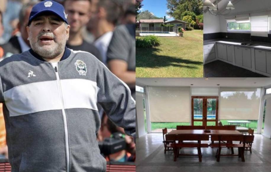 Diego Maradona nuevamente es noticia en Agentina y en esta ocasión luego de que decidió mudarse a una nueva casa.
