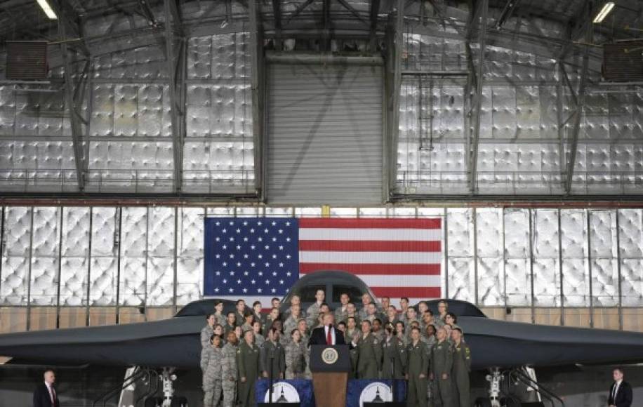 Trump finalmente dio su discurso advirtiendo sobre la amenaza que representa Corea del Norte para EUA.