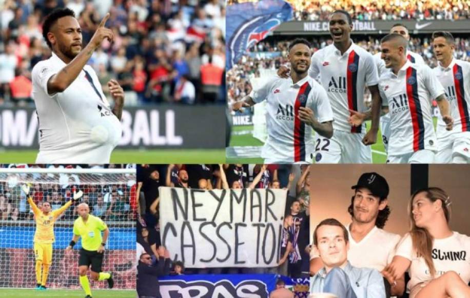 El PSG ganó (1-0) al Estrasburgo con un golazo de Neymar en su regreso tras estar lesionado y el parón de selecciones. El brasileño fue recibido de manera terrible en el Parque de los Príncipes.