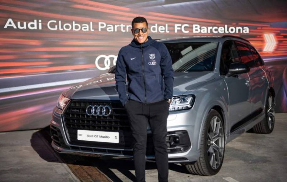 Jeison Murillo: El defensor colombiano escogió un Q7 50 TDI quattro tiptronic.