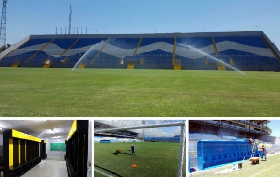 ¡El estadio Morazán está listo! Ahora solo se trabaja en ultimar detalles antes del juego eliminatorio entre Honduras y Costa Rica por la cuarta fecha de la hexagonal de la Concacaf rumbo al Mundial de Rusia 2018.