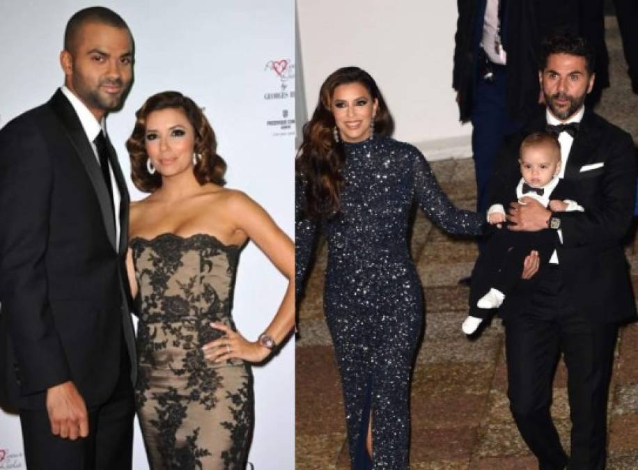 Eva Longoria <br/>En el 2007, la actriz de 'Desperate Housewife' se casó con el basquetbolista Tony Parker, pero su relación terminó tres años después cuando ella se dio cuenta que él le era infiel. No obstante, el futuro le deparó una bella familia junto al empresario mexicano José Bastón, con quien tuvo a su primer hijo.