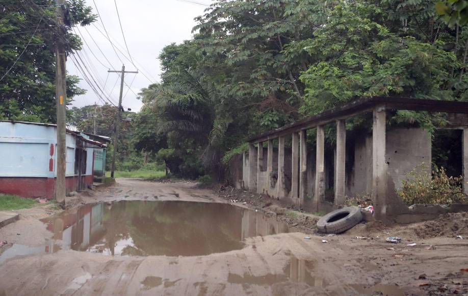 El subdesarrollo tiene rostro en todas las partes bajas de estos sectores conflictivos en San Pedro Sula y alrededores. 