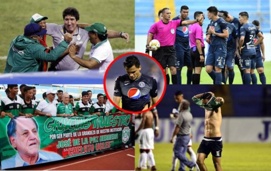 Las imágenes que dejó la victoria del Marathón 2-1 sobre el Motagua en el estadio Olímpico por el Torneo Apertura 2019.