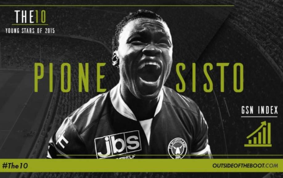 4. Pione Sisto es un futbolista danés de ascendencia sursudanesa. Juega como extremo derecho en el FC Midtjylland de la Superliga danesa. Además es internacional por Dinamarca con la selección sub-21 y con la selección absoluta.