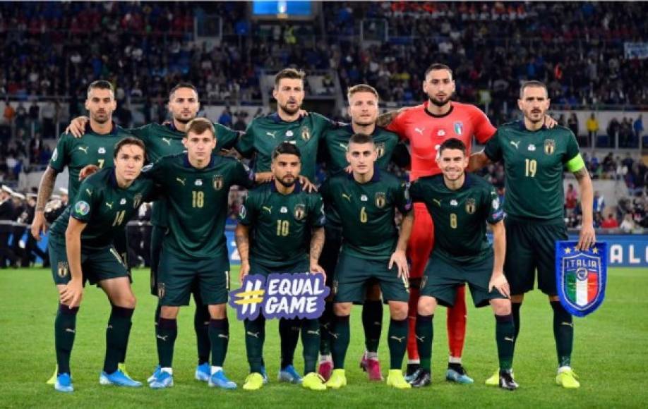 Italia - La 'Squadra Azzurra' selló su boleto a la Eurocopa 2020 con un triunfo sobre Grecia en Roma.