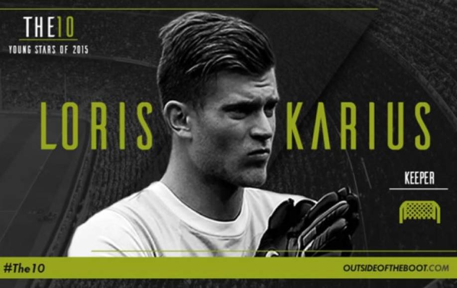 6. Loris Karius es un guardameta alemán que actualmente juega en el Mainz 05 de la Bundesliga.